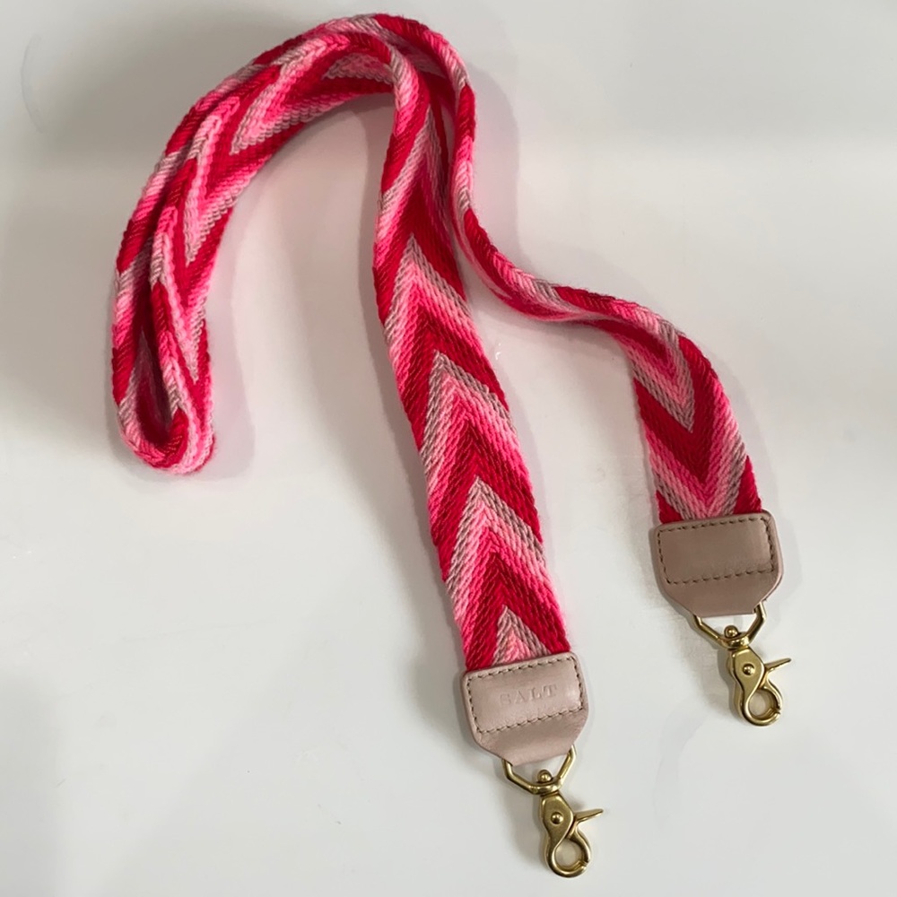 Salt “The Holly” chevron bag strap NWOT